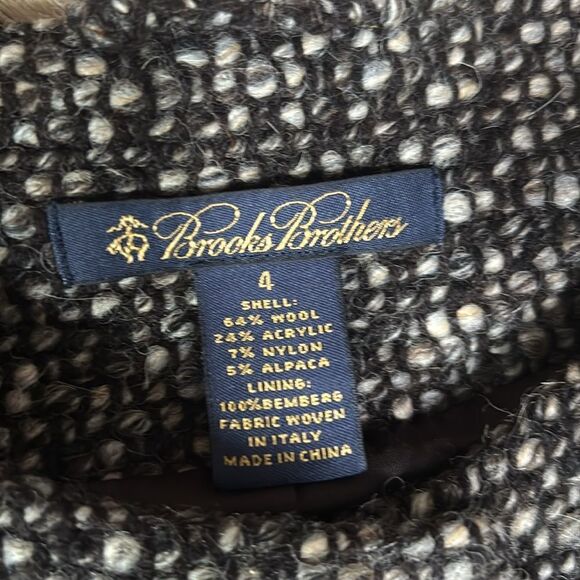 Brooks Brothers Wool & Alpaca Coat - Picture 3 of 6